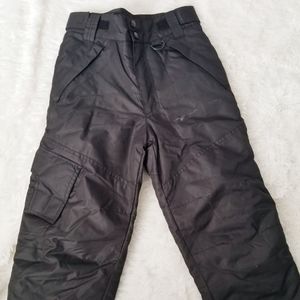 Girls Athletech Snow Pants| 8|  Black
